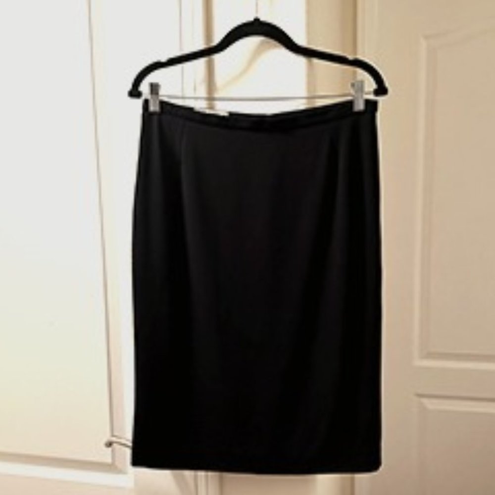 Dolce & Gabbana Women's Black Classic Pencil Skirt Size 44//US 8//XL